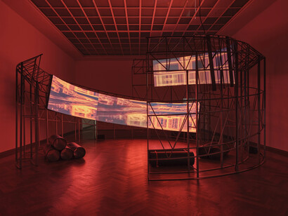 Shuang Li, Alliance, ausstellungsansicht. Mit freundlicher genehmigung der Kunsthalle Basel