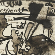 Carroll Dunham, Untitled (3/24/01) (detail), 2001. Courtesy of Art Institute of Chicago