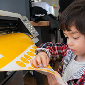 Fab Lab. Courtesy of Bay Area Discovery Museum 