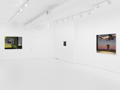 Paul Rouphail, Hammer, exhibition view. Courtesy of Jack Barrett Gallery