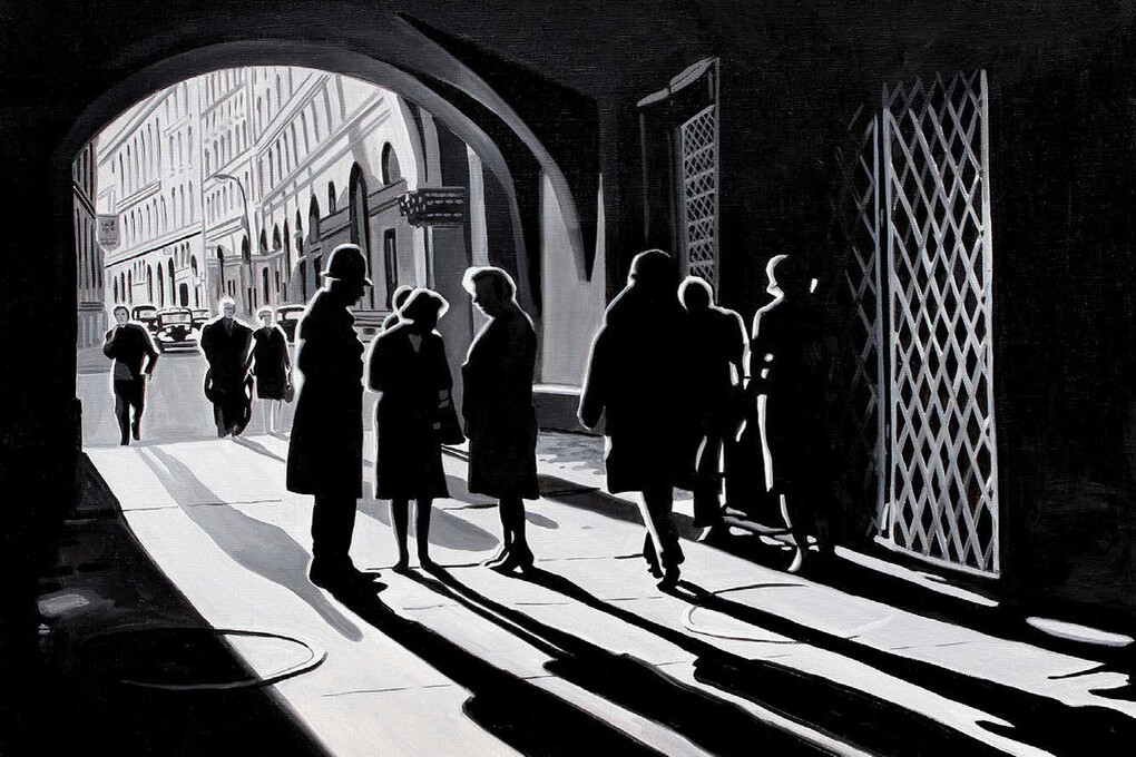 Contre - Jour 50 x 61 cm