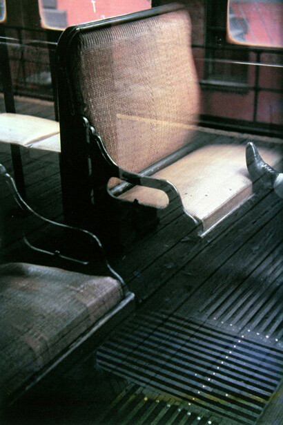 Saul Leiter. Foot on El, 1954 - Chromogenic print 