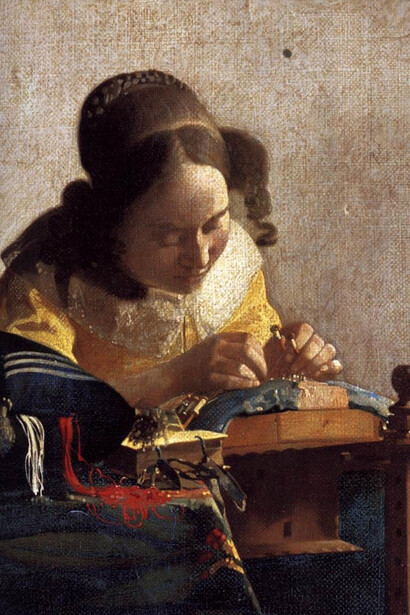 Jan Vermeer, "La Merlettaia", 1669-70