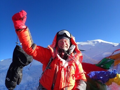 Enrico Cambini sull'Everest