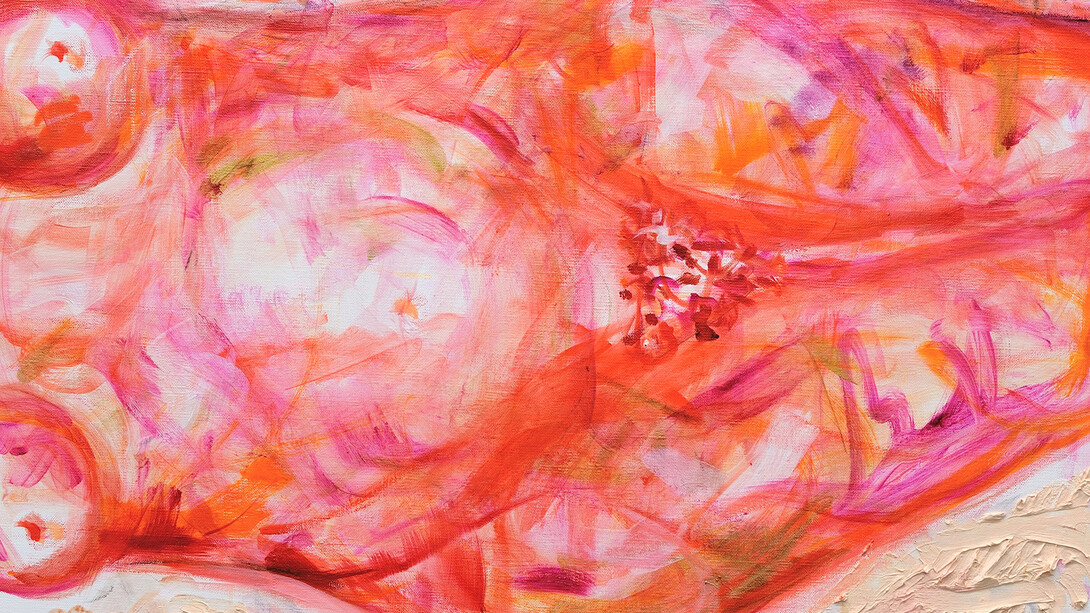 Jutta Koether, Centre de recherche, 2014, Detail, Courtesy of Campoli Presti, London / Paris