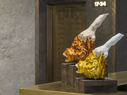 Yuli Aloni Primor, Fractured, exhibition view. Courtesy of Zaz10TS