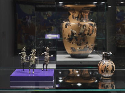 Feste feiern! Ausstellungsansicht. Mit freundlicher genehmigung des Museum für Kunst und Gewerbe Hamburg
