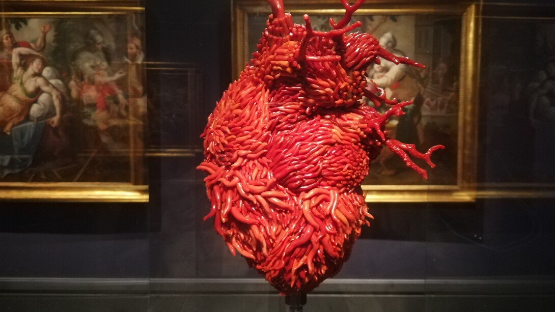Jan Fabre, The Red Gold Passion, 2019
