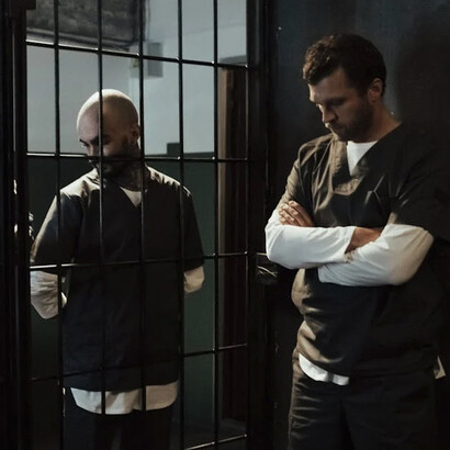 Me denunció, la policía fue a buscarme a mi despacho y me trajo aquí esposado. Me tienen encerrado