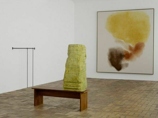Installation view ‘Several Species of Small Furry Animals Gathered Together in Cave and Grooving with a Pict’ with Esther Kläs, Aleana Egan, Enrico David, 2013 , Copyright: VW (VeneKlasen/Werner), Berlin