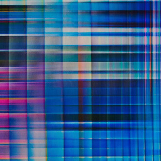 Umberto Ciceri, Hypertrait aquare millimeter n 1447 (detail), 2022. Courtesy of Oliver Cole Gallery