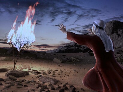 In the Book of Exodus, Moses encounters a “burning bush” that is not consumed by the flames
