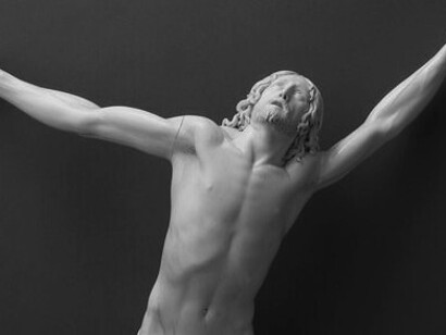 St. Dismas, Statue, Der gute Dieb, Anonym, Frankreich,Le bon Larron, ca. 1650, Louvre, Paris