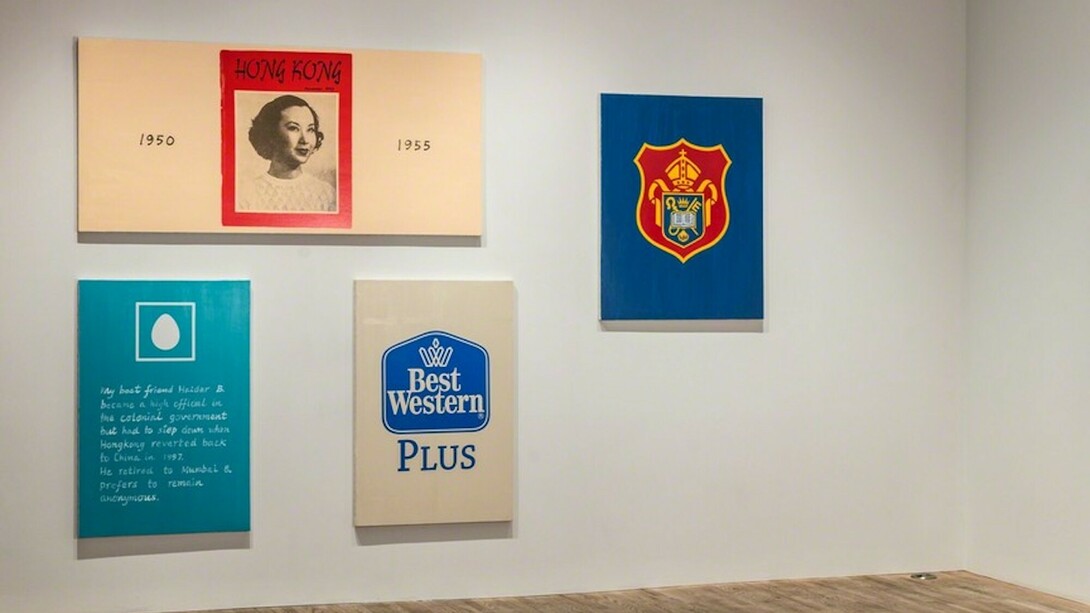 David Diao, Exhibition view. Courtesy of Postmasters Gallery