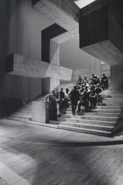 Mario Ceroli, scenografia per la Norma di Bellini