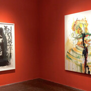 Retna : Mano A Mano, exhibiiton view. Courtesy of New Image Art