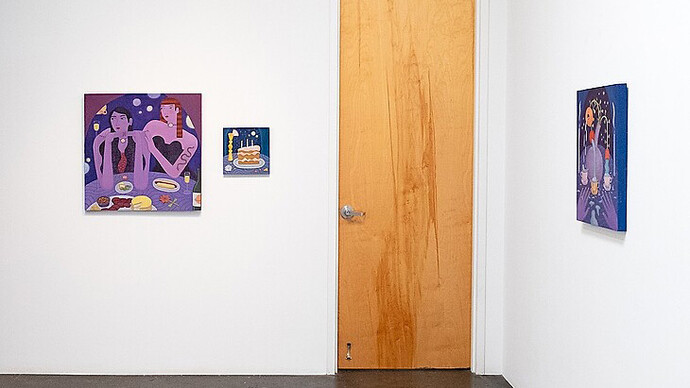 Jordan Bruner, Space hotel, exhibition view. Courtesy of Conduit Gallery