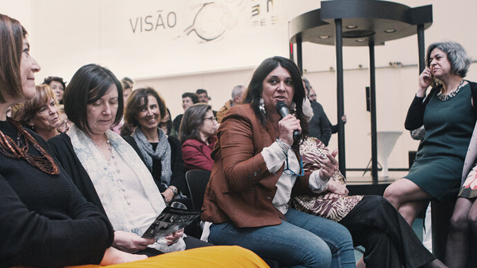 Mulheres na Ciência. Courtesy of Pavilhão do Conhecimento | Centro Ciência Viva