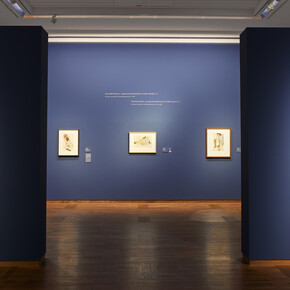 Zeiten des umbruchs. Egon Schieles letzte jahre, 1914–1918, ausstellungsansicht. Mit freundlicher genehmigung des Leopold Museums