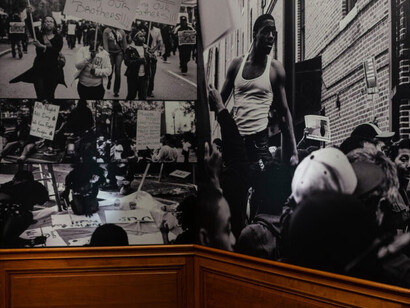 Heavy with history: Devin Allen and the Baltimore uprising, exhibition view. Courtesy of the Baltimore Museum of Art