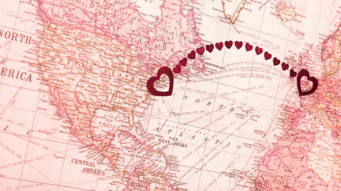 Gracias a la Internet cada vez más parejas se conocen o se permiten mantener un vínculo romántico con algunos kilómetros de por medio