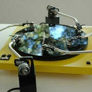Yuri Suzuki, Prepared Turntable, 2008. Photo Mio Yamada