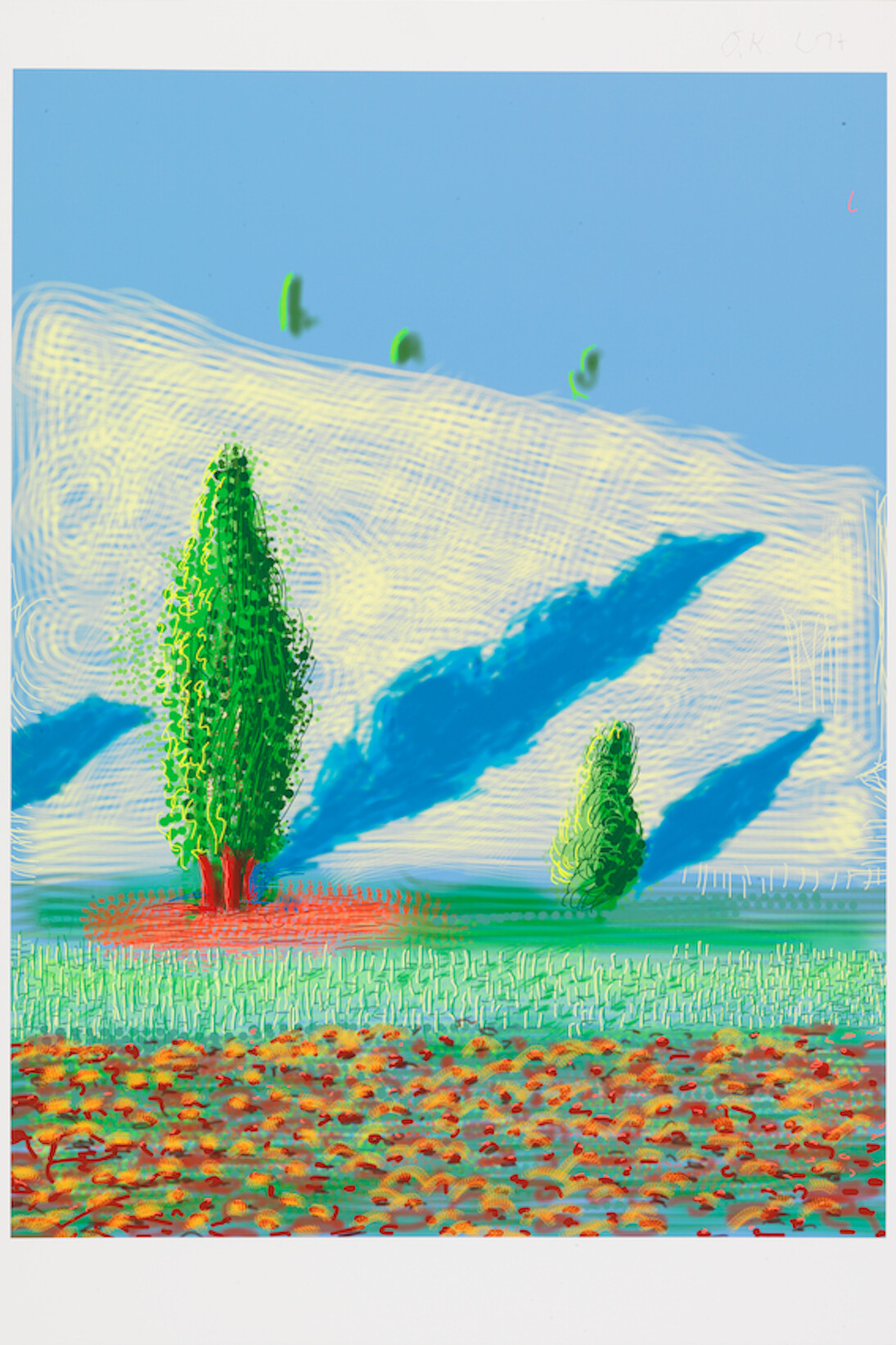 © David Hockney / Photo Credit : Richard Schmidt
