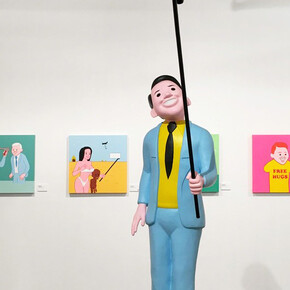 Joan Cornellà, Exhibition view. Courtesy of Josee Bienvenu Gallery