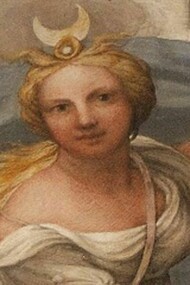 Détail d'une fresque de la "Chambre" de Saint Paul