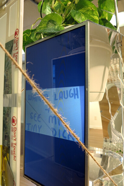 Mattia Casalegno,'Sexy Beautiful Girl Webcam' Part 1, 2015. Detail installation shot