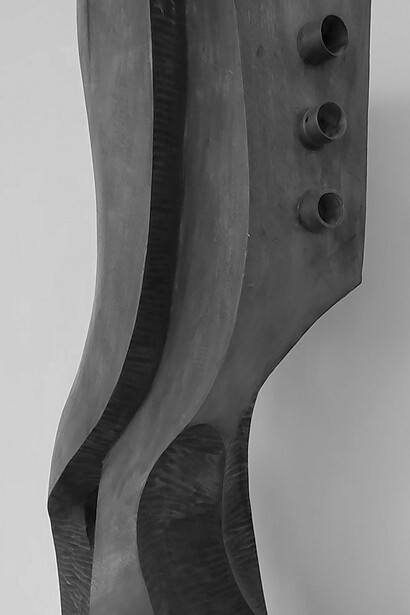 Domingo Ramos, detalle de "Armonía andrógina", escultura, 2006