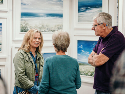 Various artists, Sussex Art Fair past edition, exhibition view. Courtesy of Sussex Art Fair