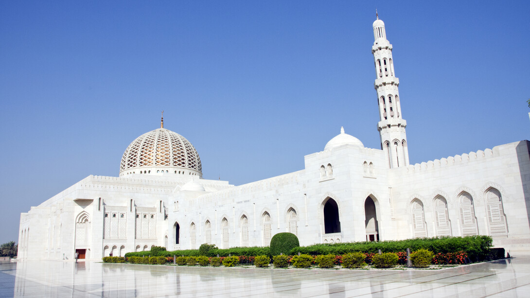 La Grande Moschea di Muscat. Foto di Andrea Baschieri