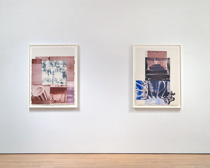 Robert Rauschenberg. Courtesy of Gemini G.E.L.