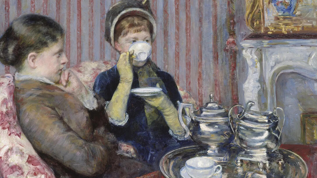 Mary Cassatt, Le thé
(détail), vers 1880. Avec l'aimable autorisation du musée d’Orsay