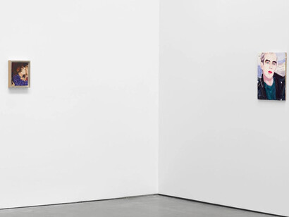 Various artists, Circa 1995. New figuration in New York, exhibition view. Courtesy of David Zwirner Gallery