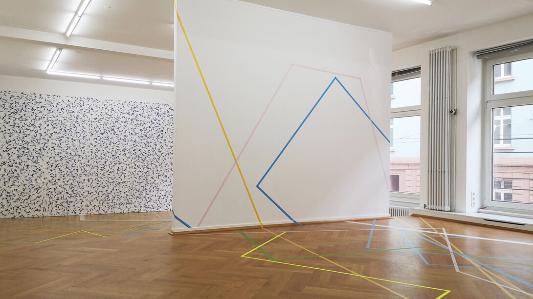 Herbert Hinteregger, Installation view. Courtesy of Bernhard Knaus Fine Art