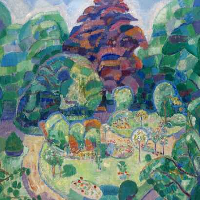 Wilhelmina Proos, The garden in Middelburg (detail). Courtesy of Drents Museum