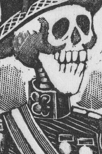 "Calavera Federal", José Guadalupe Posada