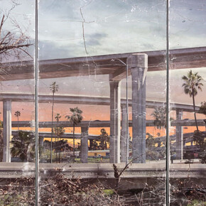 Matthew Brandt, 110-105 (triptych), 2024. Courtesy of M+B