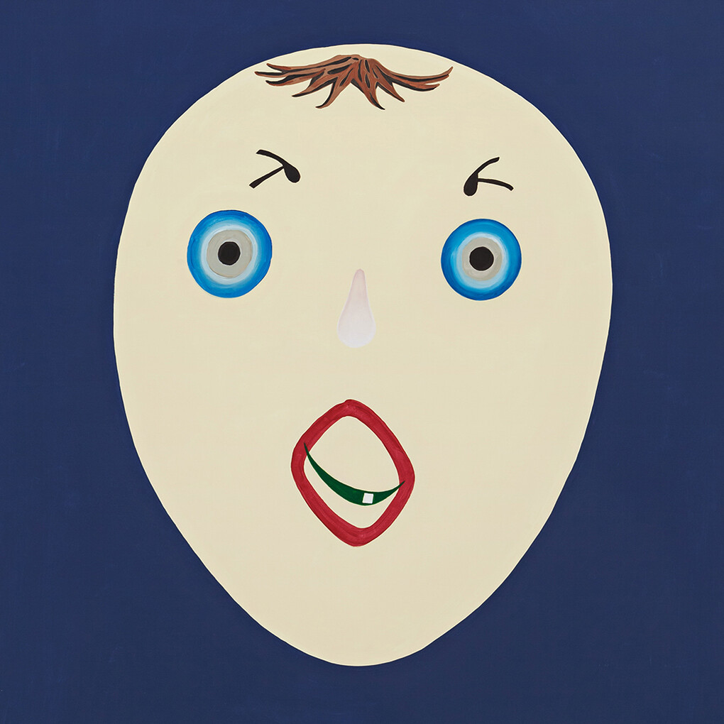 Lorenzo Scotto di Luzio. Untitled, 2016, acrylic on canvas 150 x 150 cm
