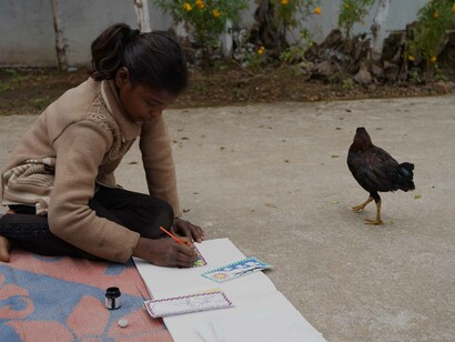 Fondazione Aahan, Jharkhand, India: La Fondazione Aahan cerca di garantire l'iscrizione alla scuola primaria