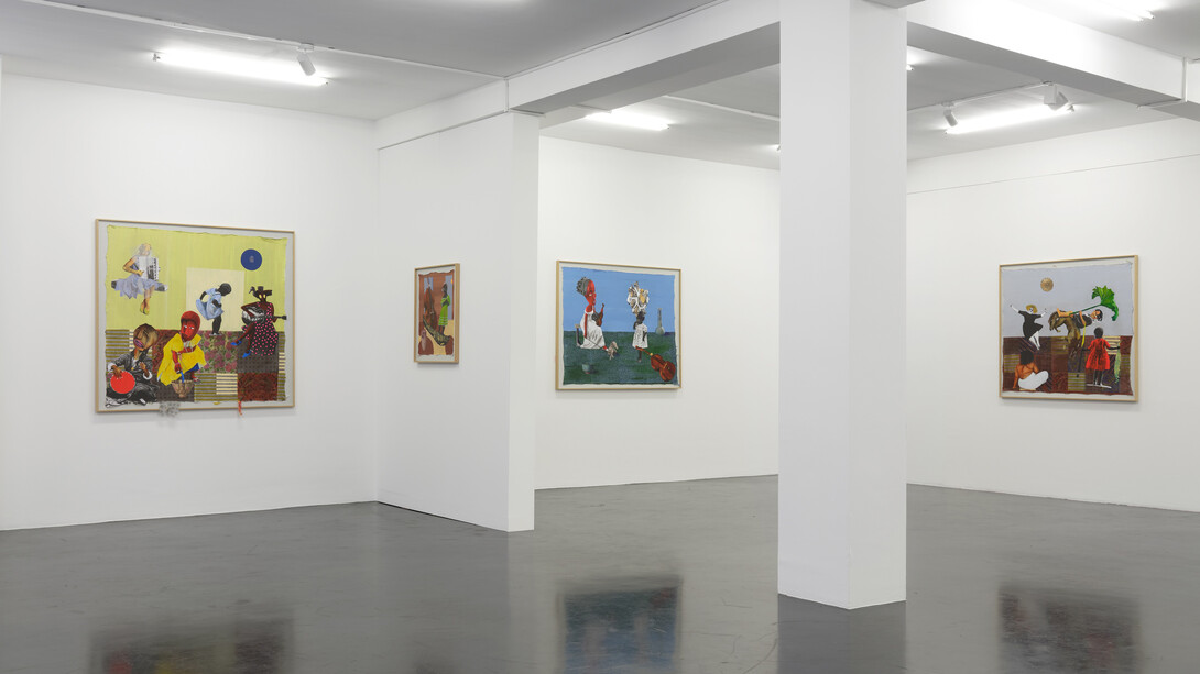 Teresa Kutala Firmino, Tomorrow, I become a woman, exhibition view. Courtesy of Galerie Nagel Draxler