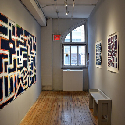 On the Wall. Courtesy of Carter Burden Gallery