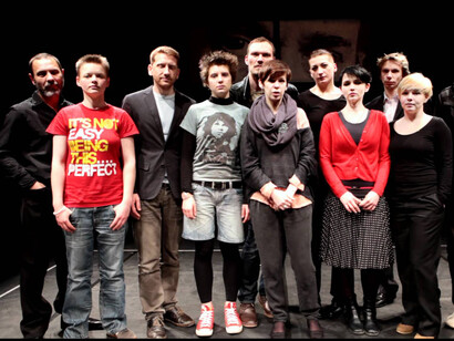 Representación de la compañía Belarus Free Theatre