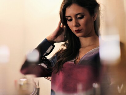 La hermana de Mariano fue la primera modelo de Bluedale. Ahora la  principal modelo de todas las colecciones es su prima. Foto © Danae Rodríguez