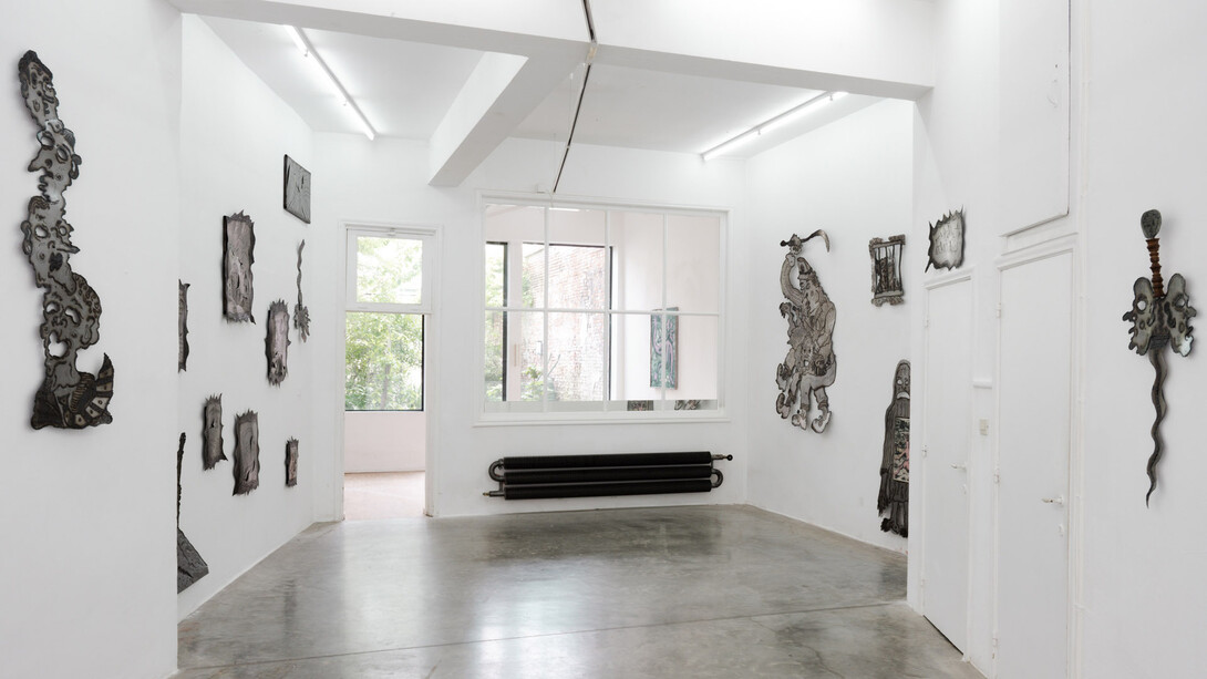 Elen Braga and William Ludwig Lutgens, Siamese others, exhibition view. Courtesy of DMW Gallery