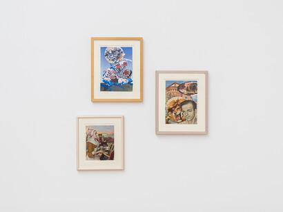 Erró, De imagem a imagem, vista de exposição. Cortesia da Fundação Iberê Camargo