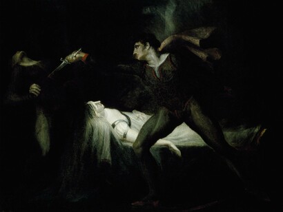 Romeo am Totenbett der Julia (1809), Johann Heinrich Füssli