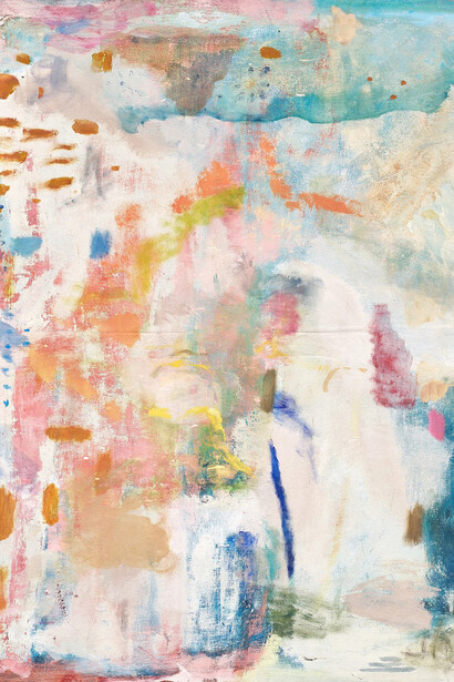 Michael Clarence, Two high hearts, 2023. Courtesy of Ingleby Gallery